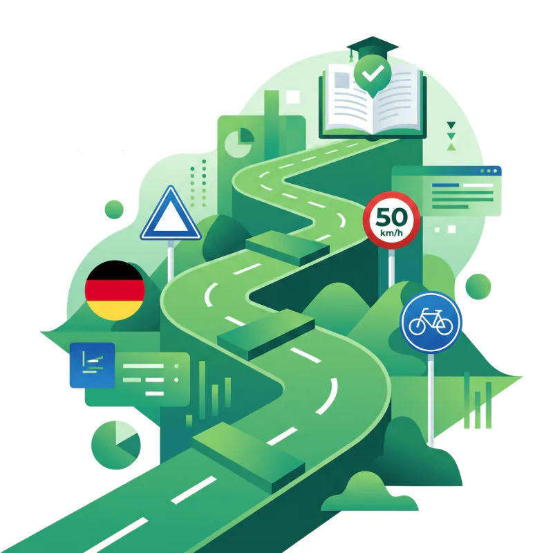 Master German Driving Theory with Our Structured Approach