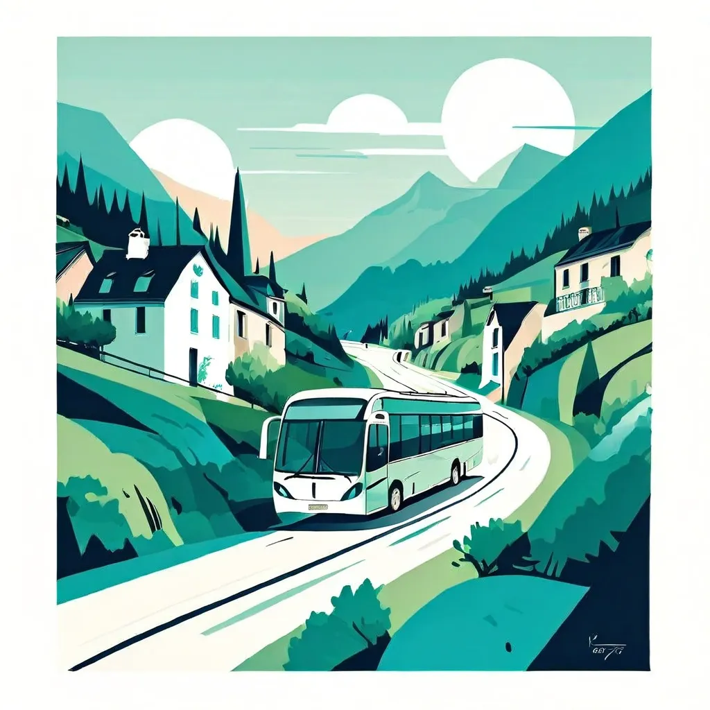 Dangers des gros véhicules et des autocars touristiques dans les villes et montagnes françaises