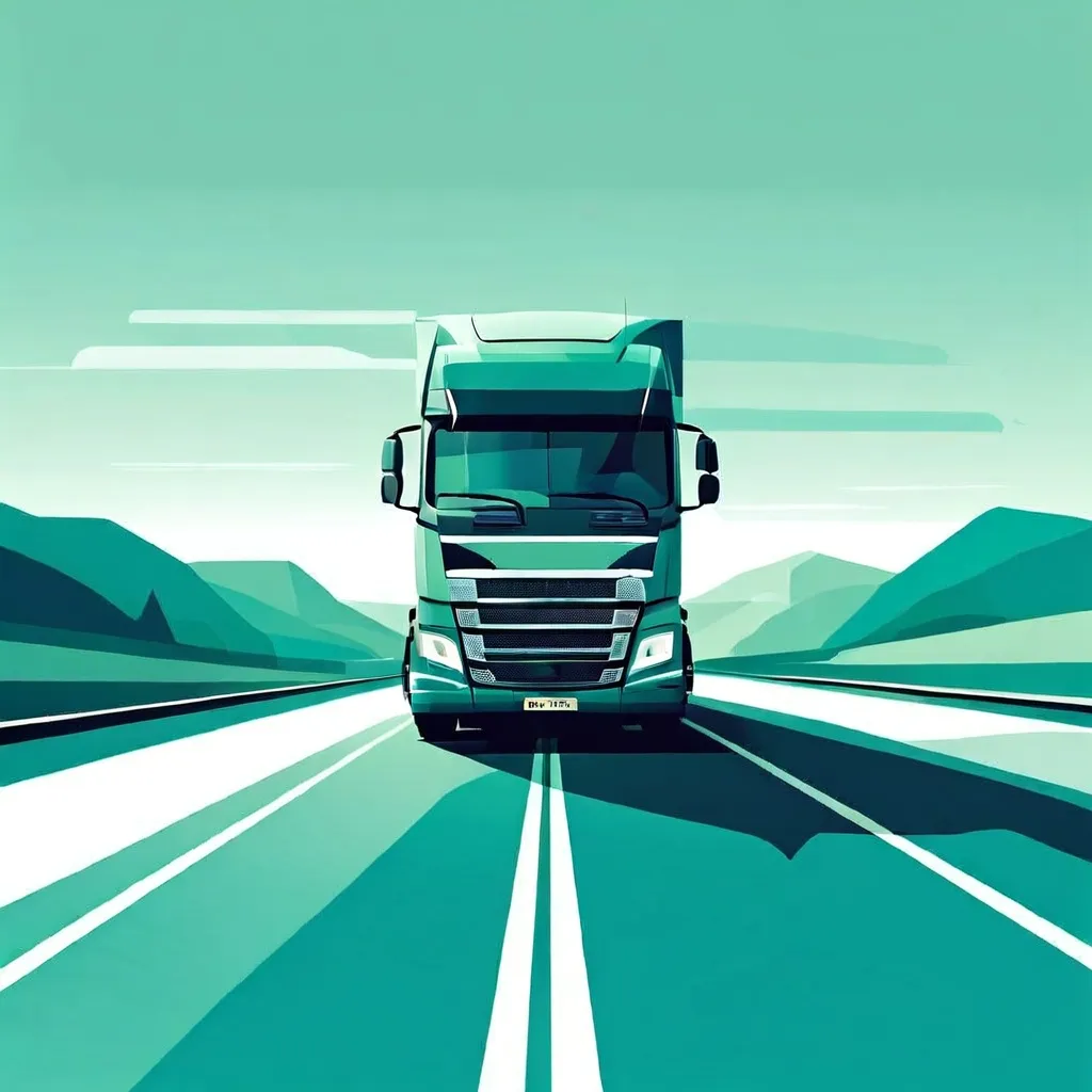 Comprendre les virages larges et le déport arrière des poids lourds en Grande-Bretagne