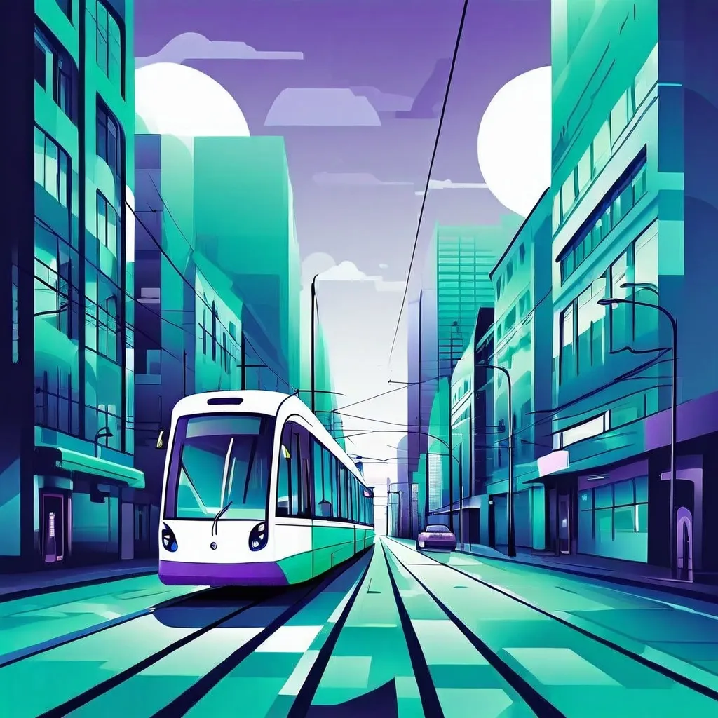 Conduire en toute sécurité autour des tramways et des trains urbains en Grande-Bretagne