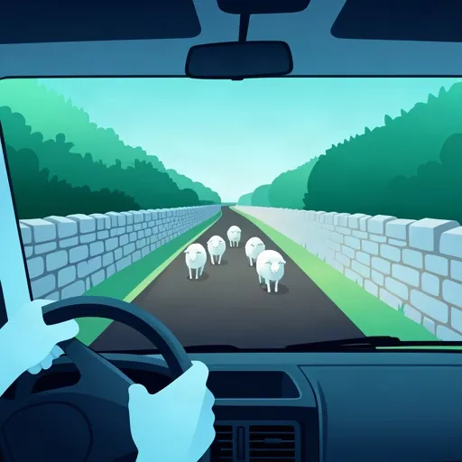 Comment gérer les dangers sur les routes de campagne irlandaises à la tombée de la nuit