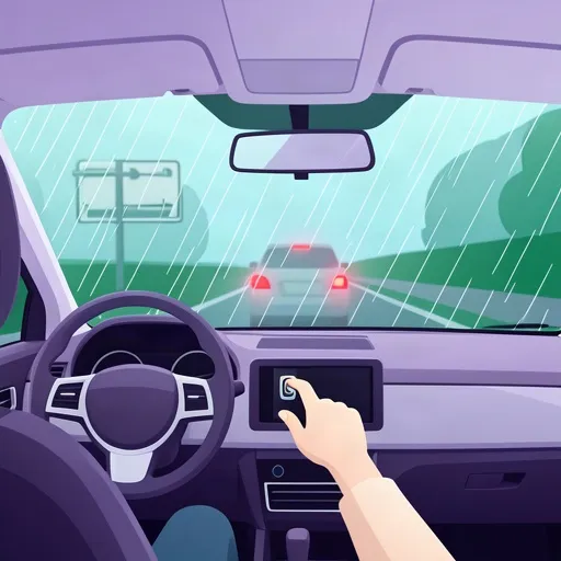 Éclairage du véhicule et désembuage : Conduire en toute sécurité par temps irlandais