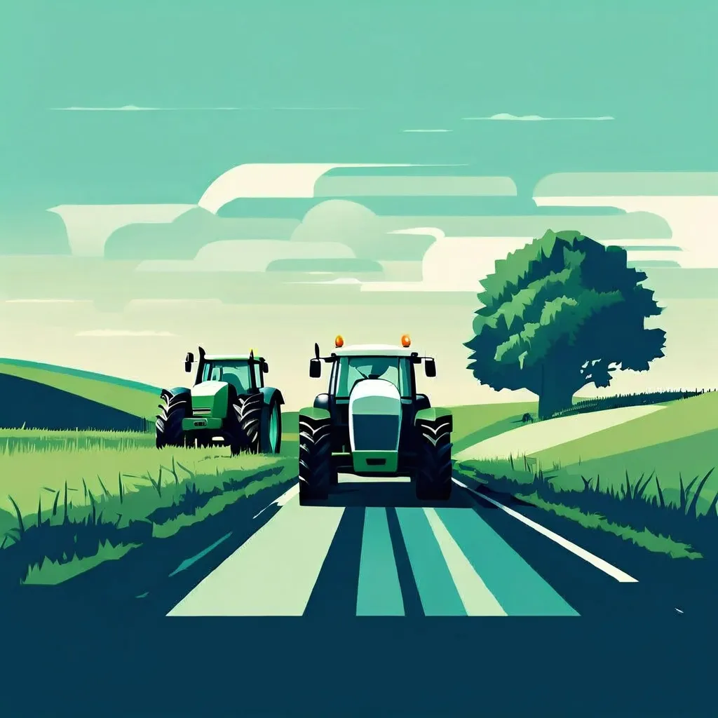 Irish Driver Theory: Priority Rules When Overtaking Tractors and Cyclists