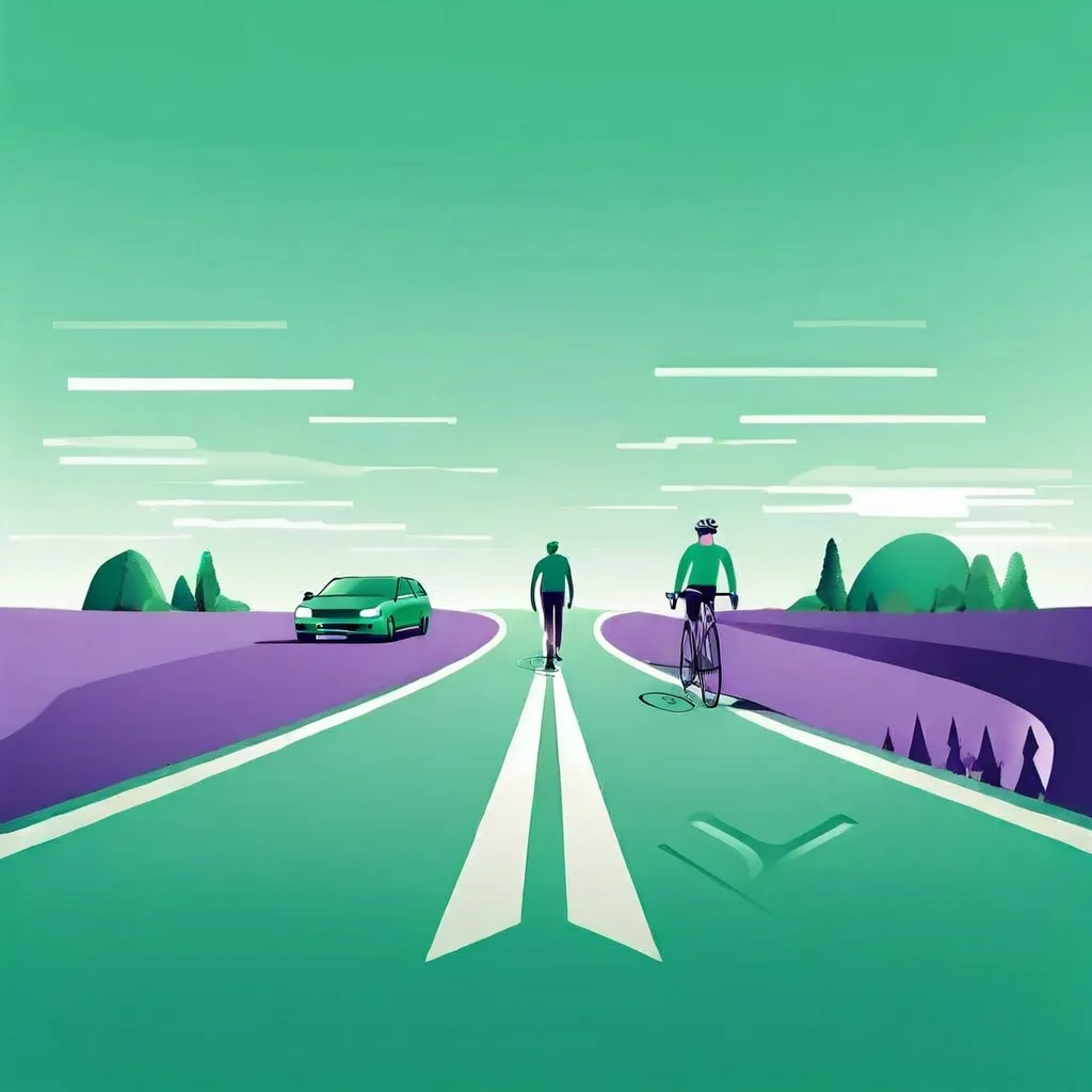 Navegación de intersecciones en Irlanda: prioridad para peatones y ciclistas