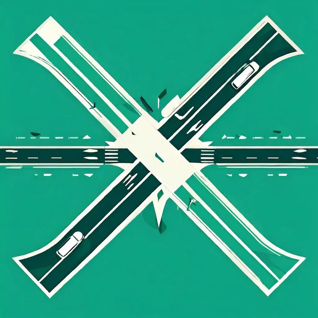 Navigating Polish Intersections: Priority Rules and Lane Choice
