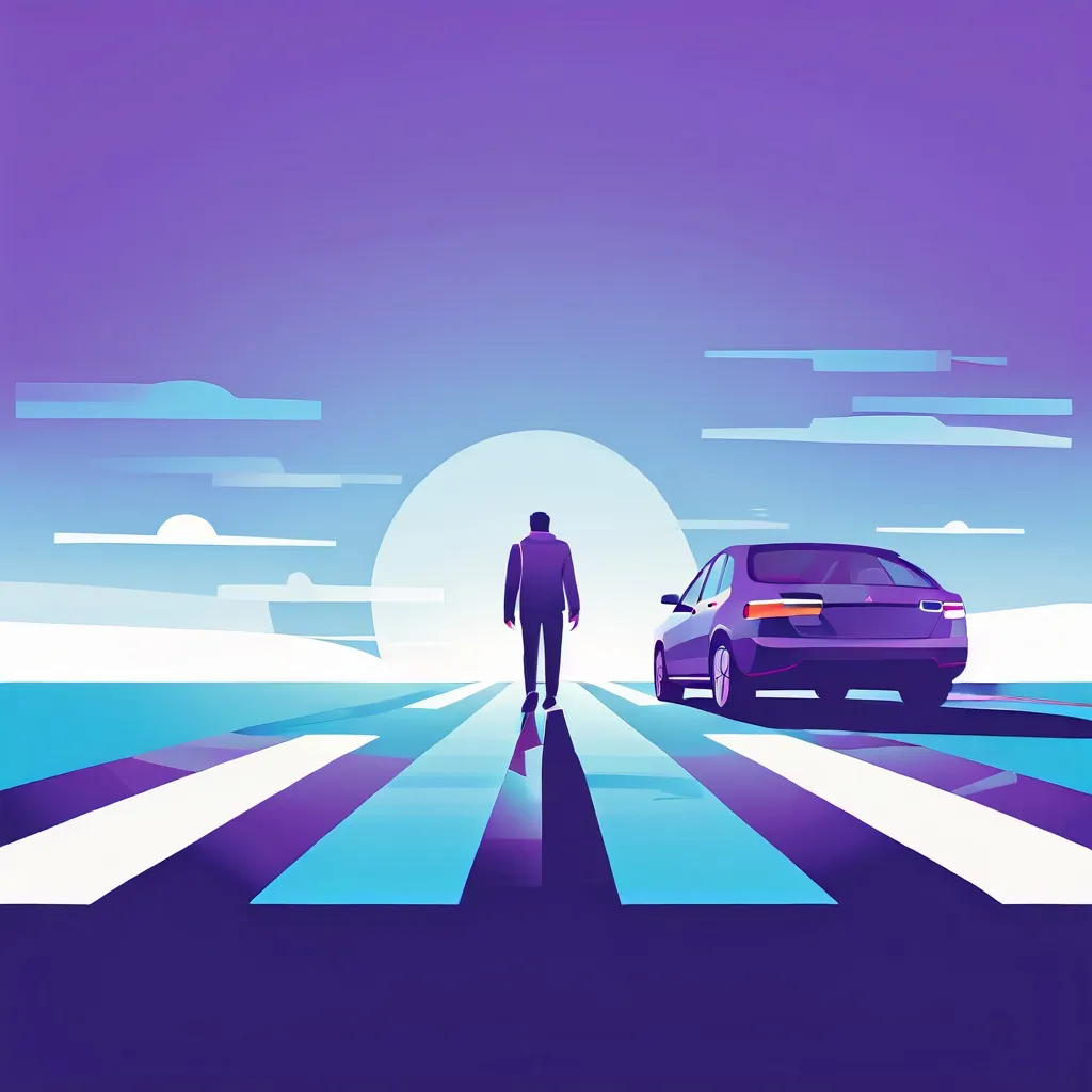 Poland Driving Theory: Yielding to Pedestrians at Crossings & Penalties