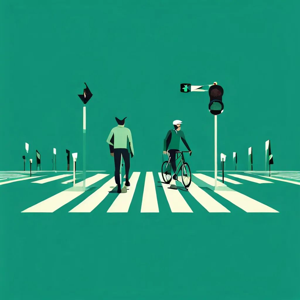 Navigating Polish Roads: Pedestrian, Cyclist, and Vehicle Interactions
