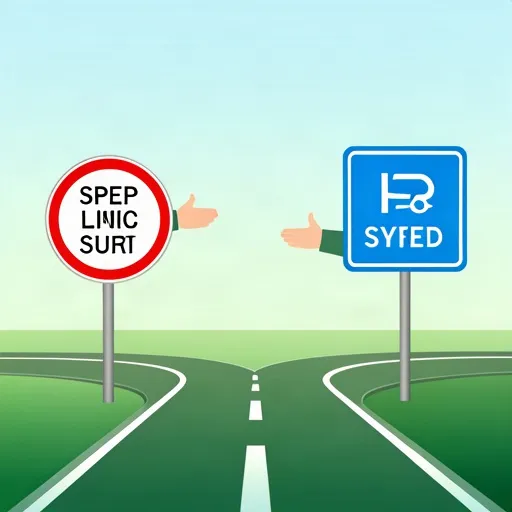 Tavsiye Edilen Hız ve Zorunlu Hız Sınırları: Trafik İşareti Farklılıkları Rehberi makalesi için görsel