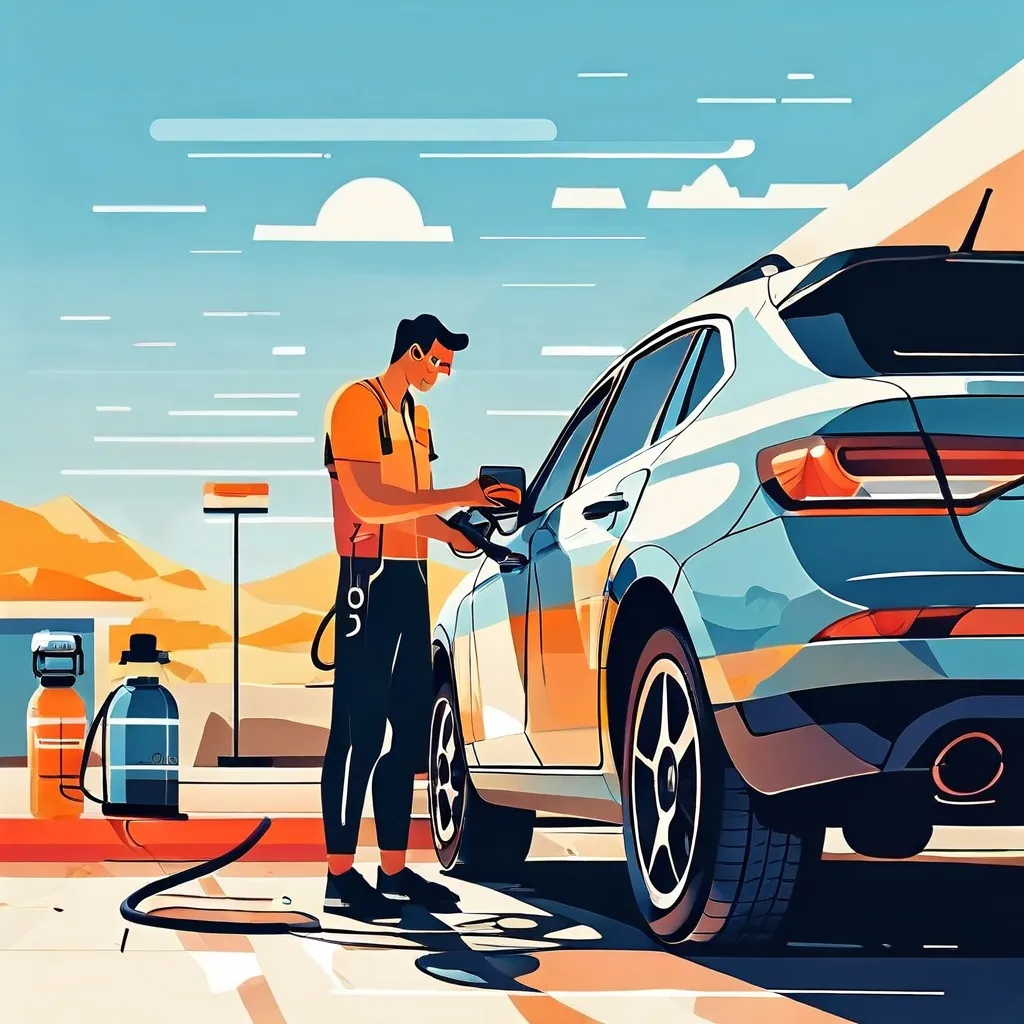 Artikelbild für Sicheres Fahren im Sommer in Portugal: Hitze bewältigen und Fahrzeugpflege