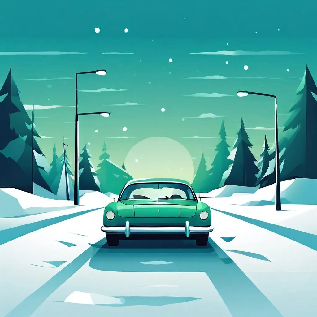 Parking Safely in Swedish Winter Conditions: Visibility and Obstruction