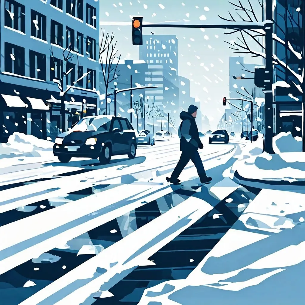 Artikelbild für Winterfahren in Schweden: Fußgängersicherheit und glatte Straßenverhältnisse