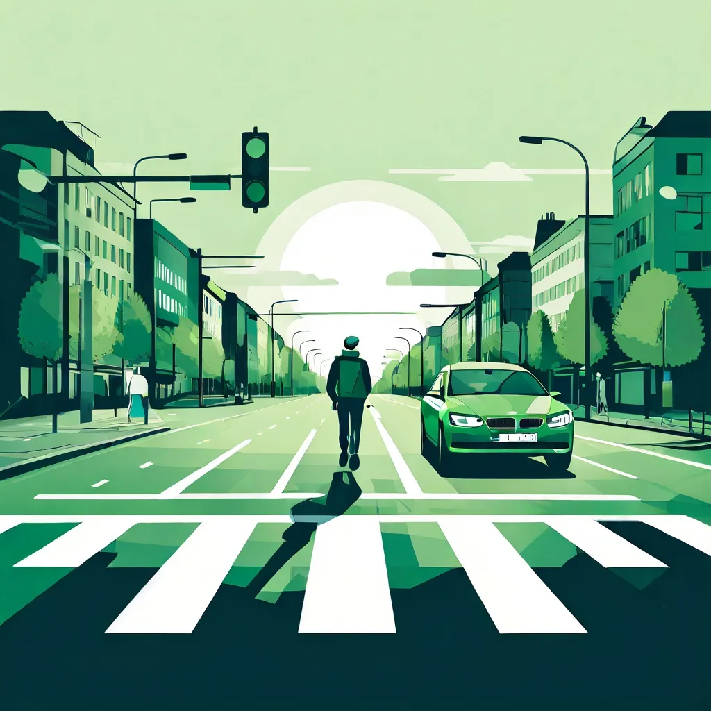 Navigating Swedish Crossroads: Pedestrian and Cyclist Priority Scenarios