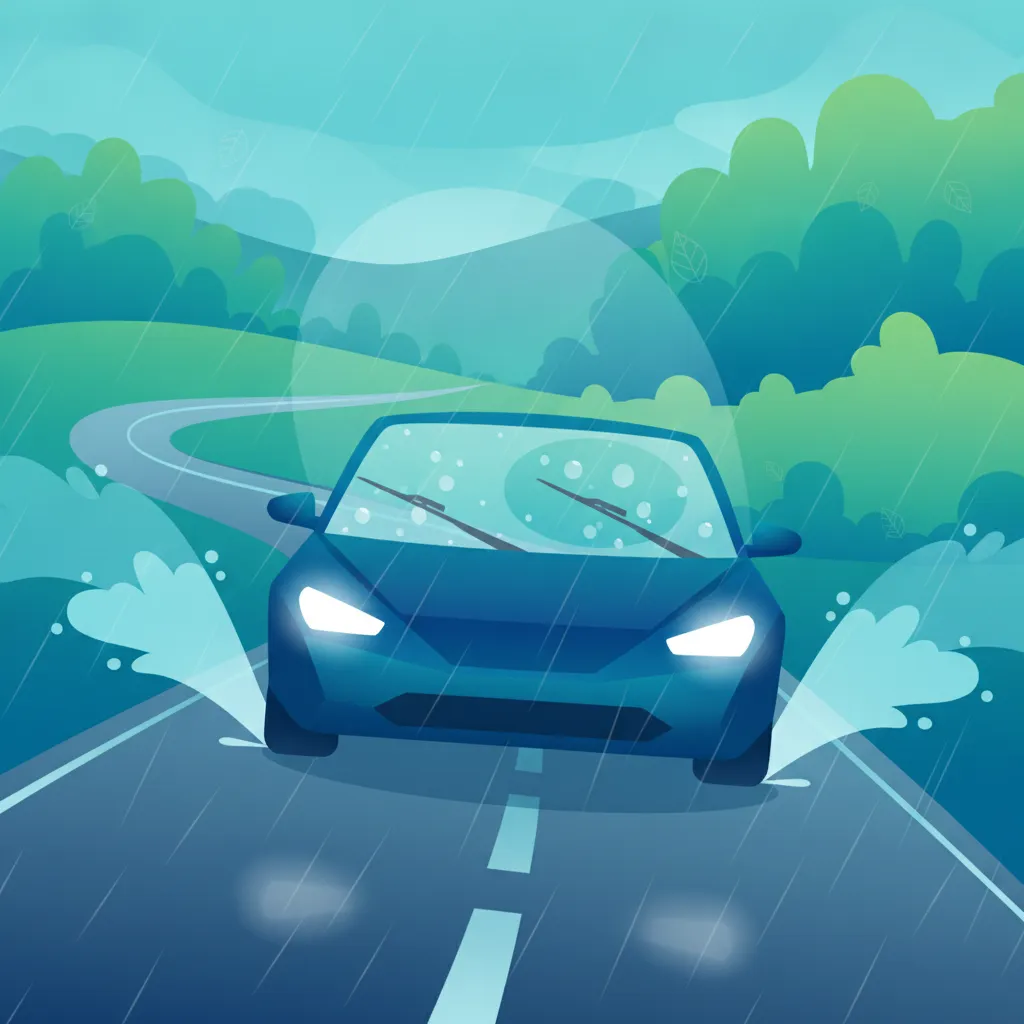 Auswirkungen von Wetter auf Grip und Sicht Fahrtheoriestunde