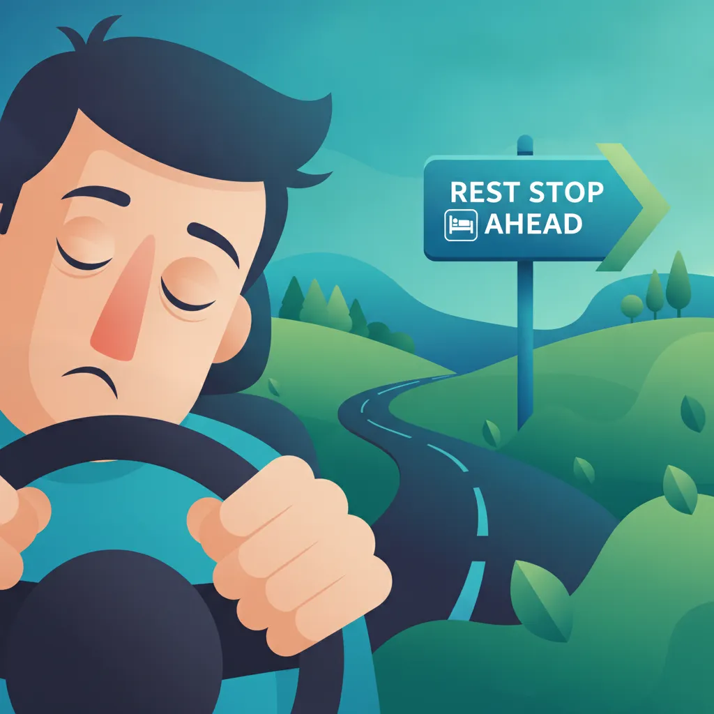 Recognizing and Managing Driver Fatigue driving theory lesson
