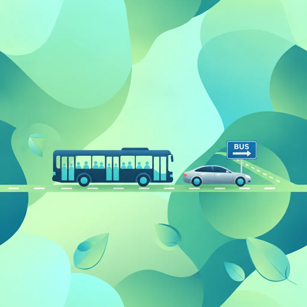 Correct Use of Bus Lanes in Austria driving theory lesson