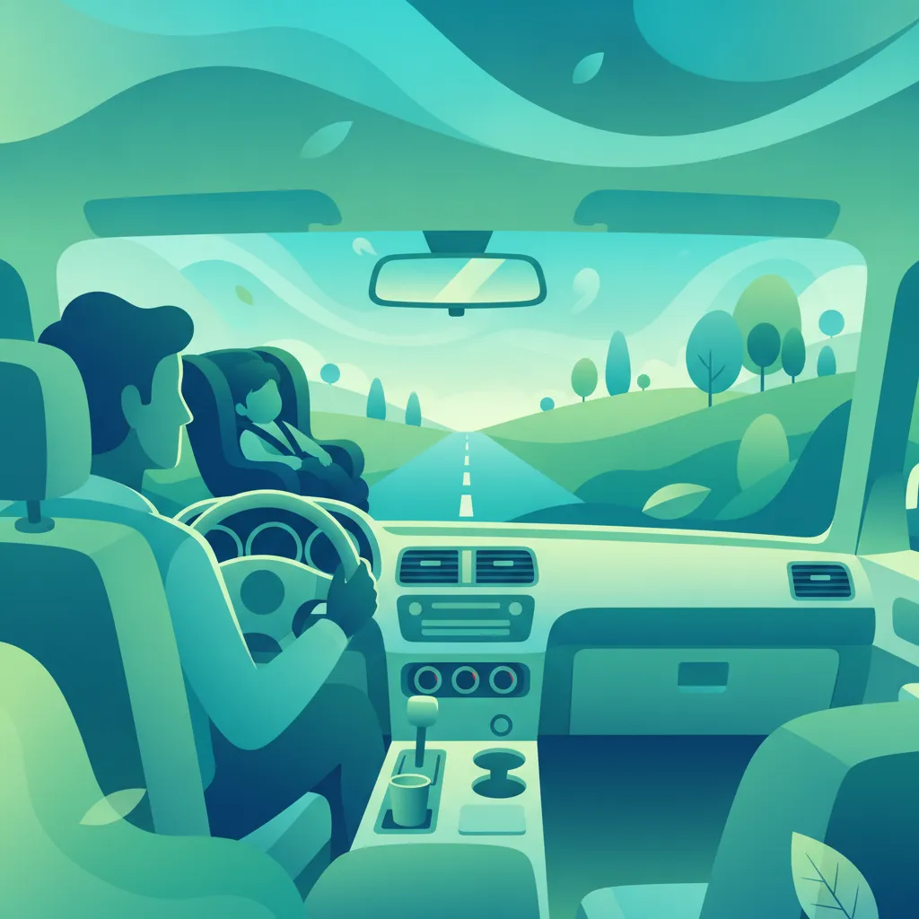 Creating a Calm and Safe Vehicle Environment driving theory lesson