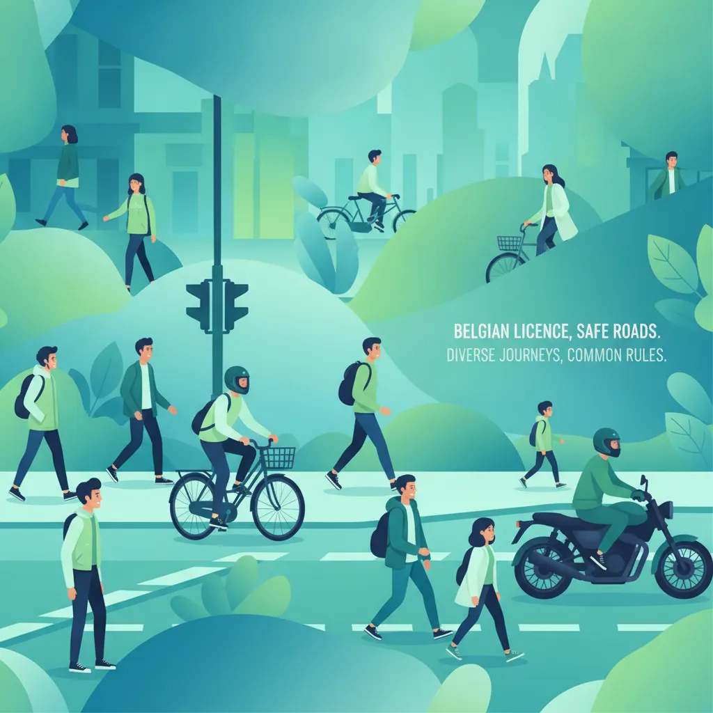Lección de teoría de conducción Introducción a la normativa belga para el permiso de motocicleta