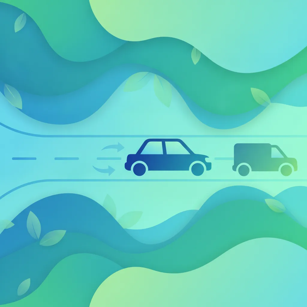 Rijtheorie-les Inhalen en rijstrookgebruik