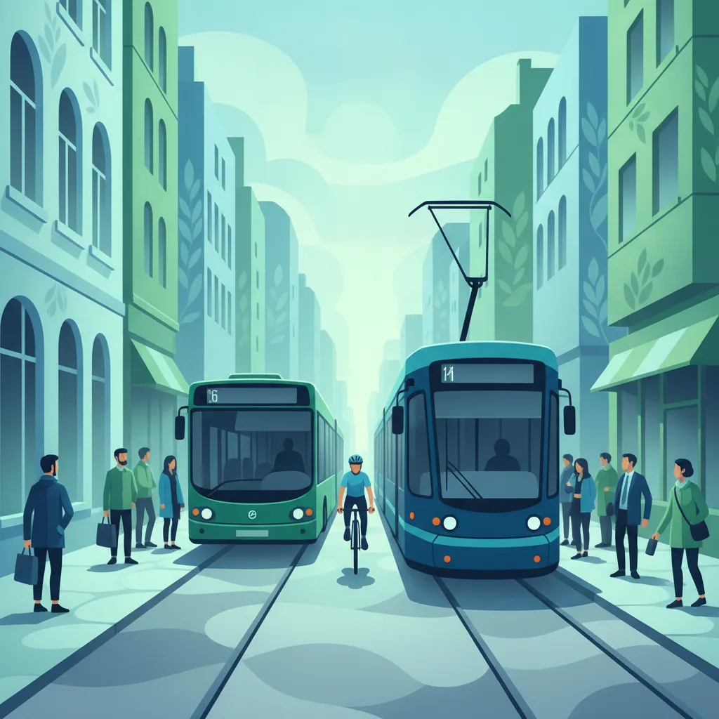 Rijtheorie-les Interactie met bussen, trams en andere kwetsbare weggebruikers