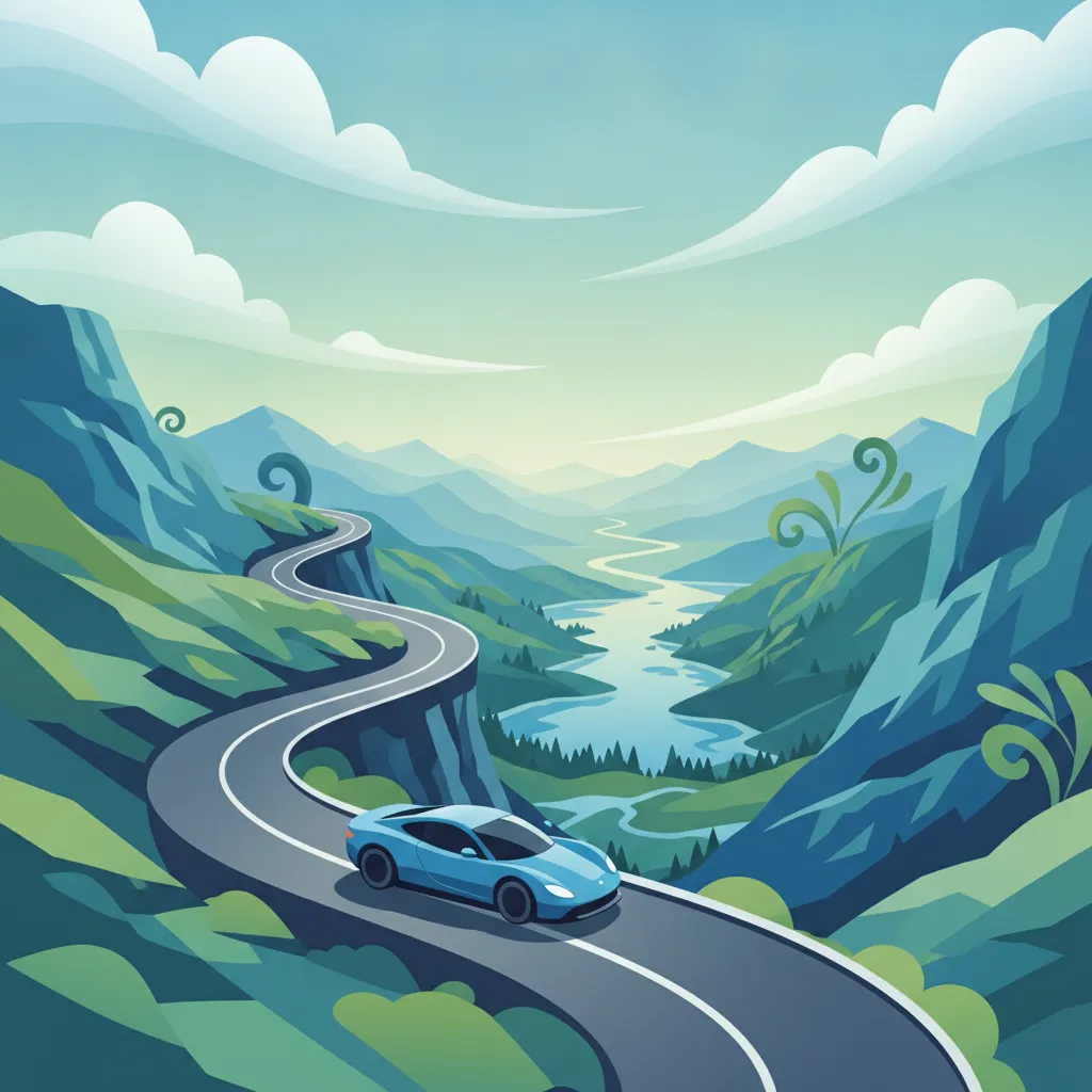 Safe Driving Techniques for Swiss Mountain Passes driving theory lesson