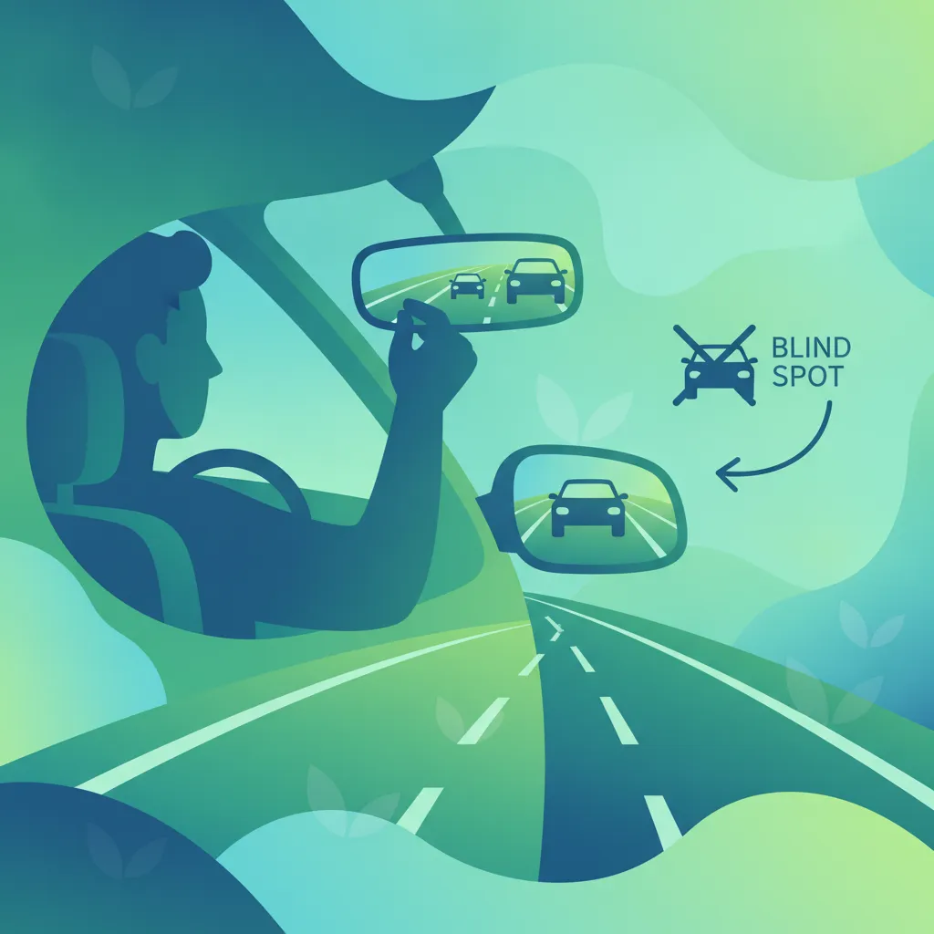Identifizierung und Handhabung von großen toten Winkeln Fahrtheoriestunde