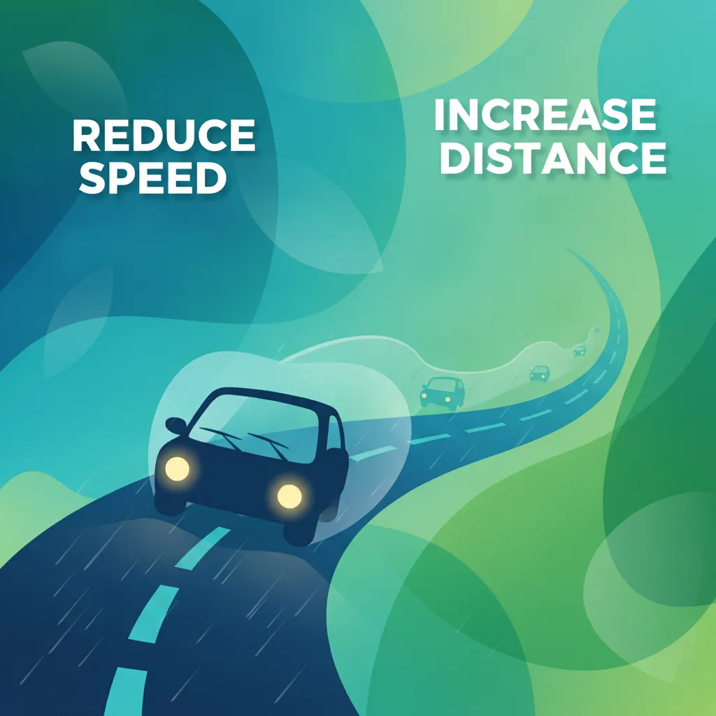 Adapting to Rain, Fog, Snow, and Icy Conditions driving theory lesson