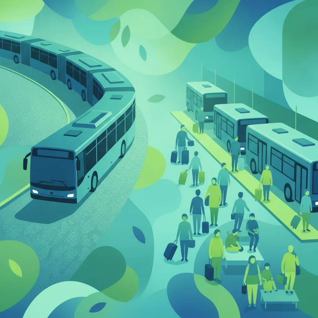 Manoeuvring in Bus Terminals, Stations, and Depots driving theory lesson