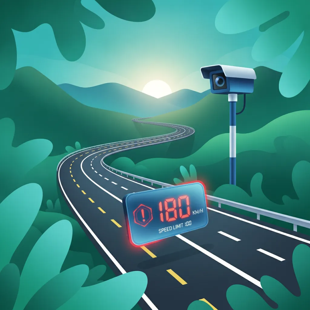 Speed Enforcement and Legal Consequences driving theory lesson