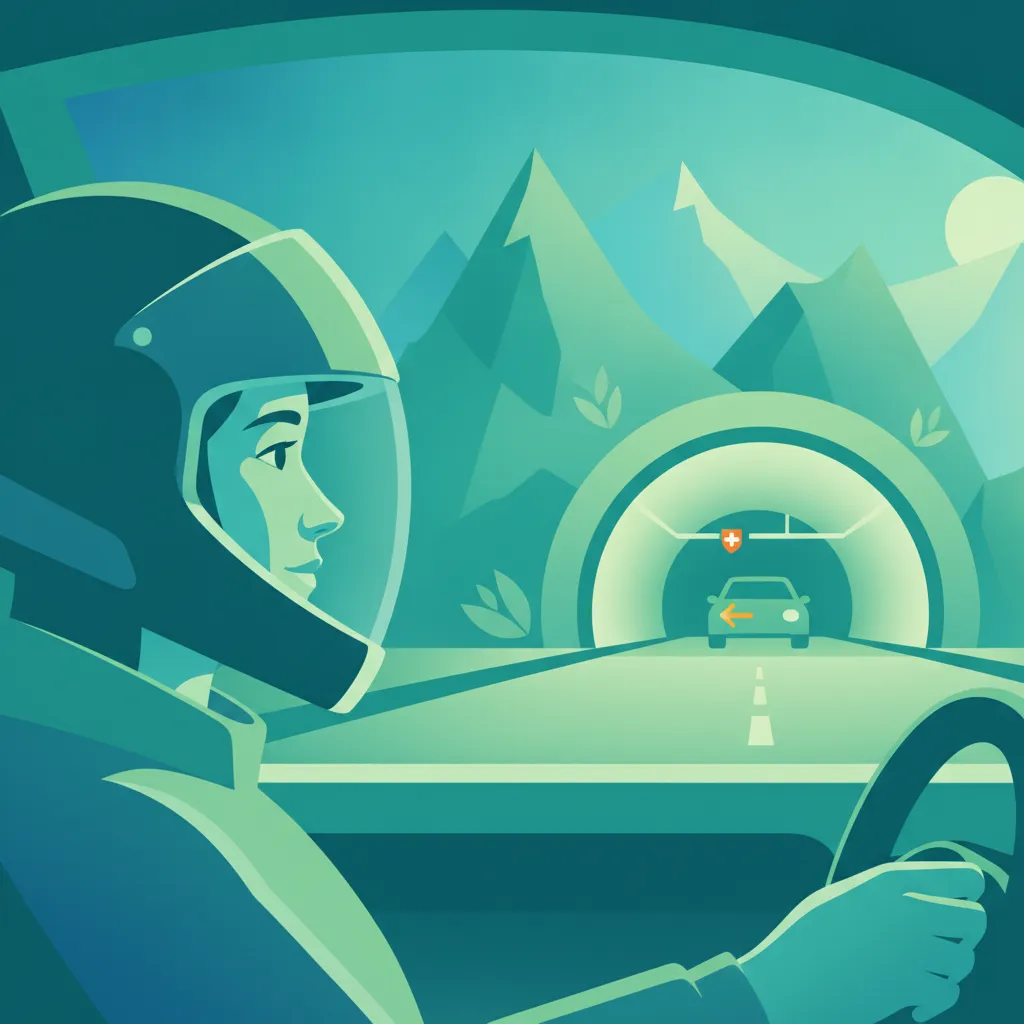 Specific Safety Procedures for Tunnels and Galleries driving theory lesson