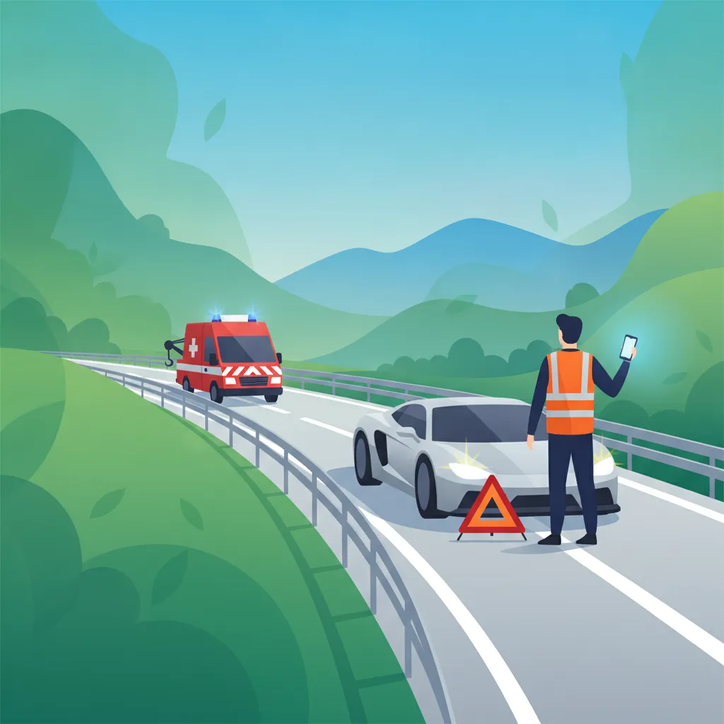 Procedures for a Vehicle Breakdown on a Public Road driving theory lesson