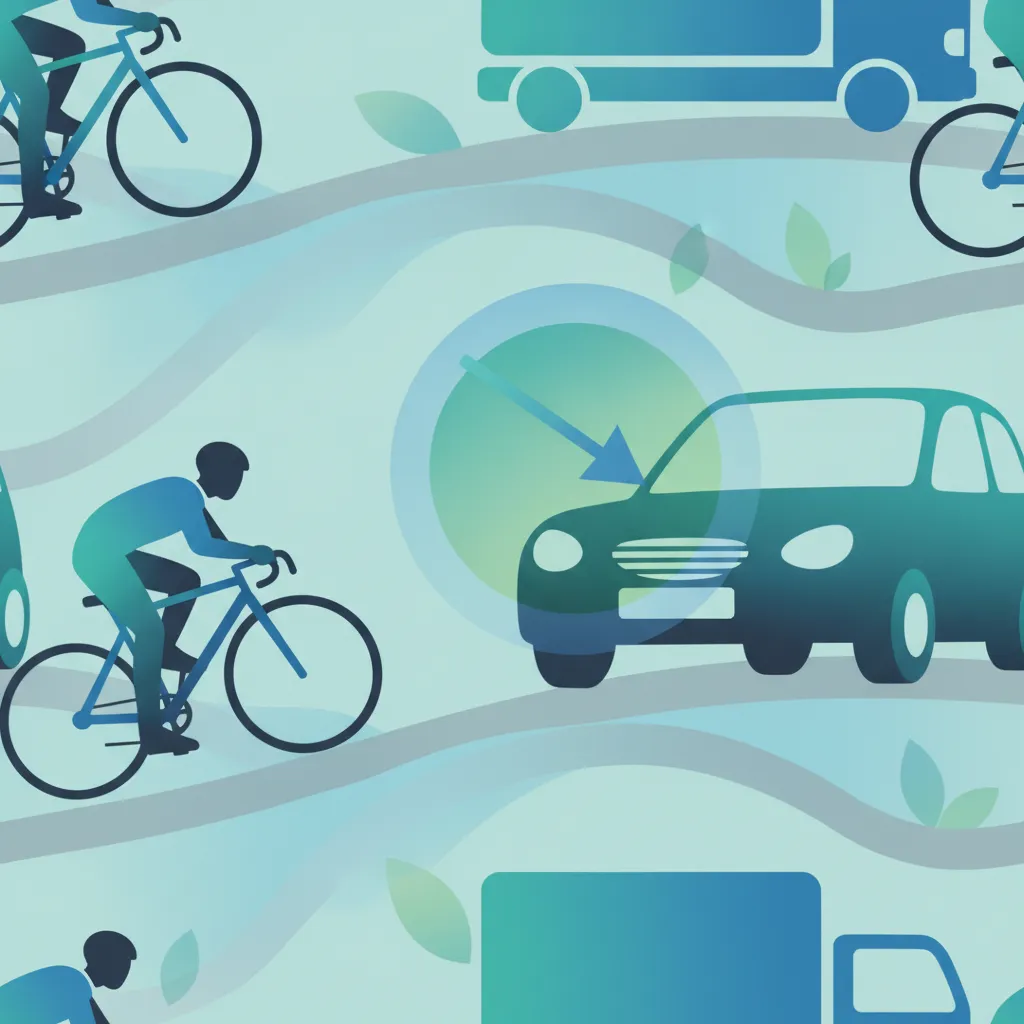 Konflikte beim Rechtsabbiegen und spezifische Gefahren für Radfahrer Fahrtheoriestunde