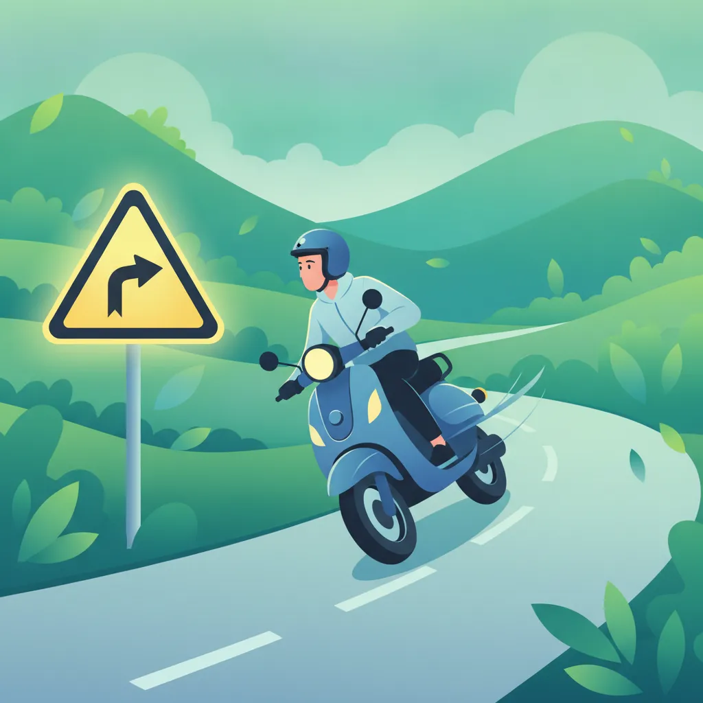 Wichtige Verkehrszeichen für Kleinmotorradfahrer Fahrtheoriestunde