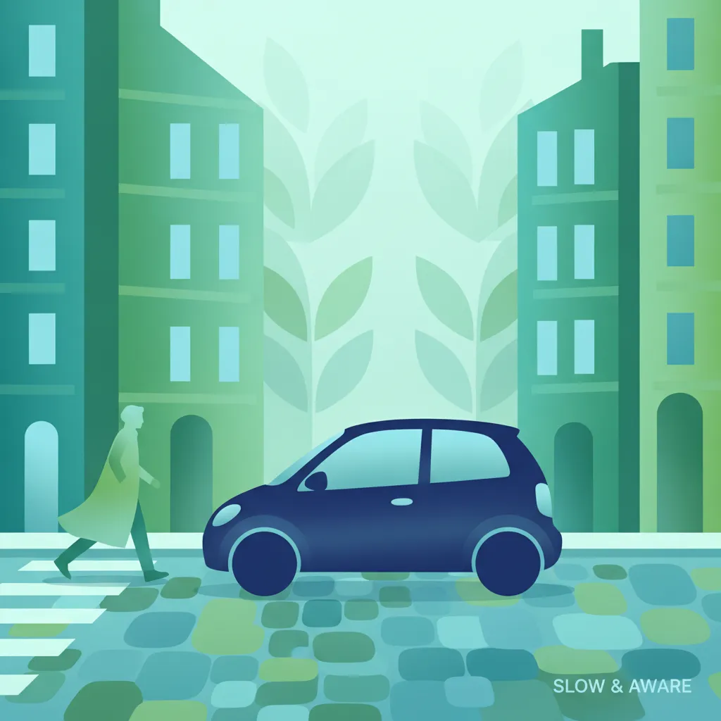 Driving in Narrow Streets and Historic City Centres driving theory lesson