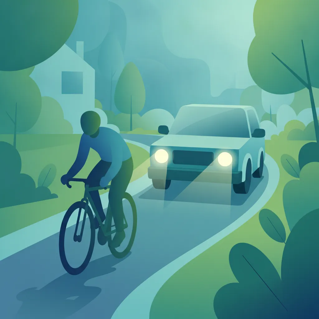 Lärmreduzierung und rücksichtsvolles Fahren in Wohngebieten Fahrtheoriestunde