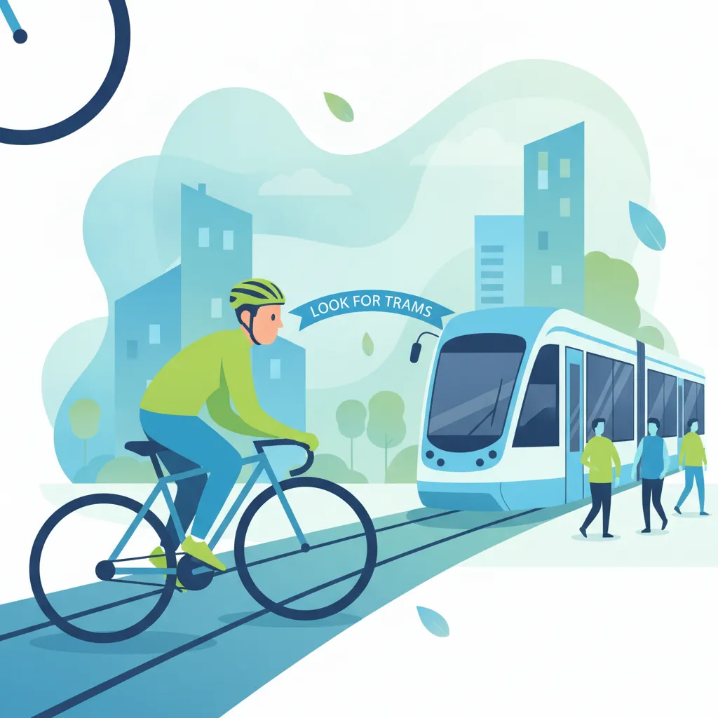 Image de la leçon Interaction Sécurisée avec les Tramways et les Espaces Routiers Partagés