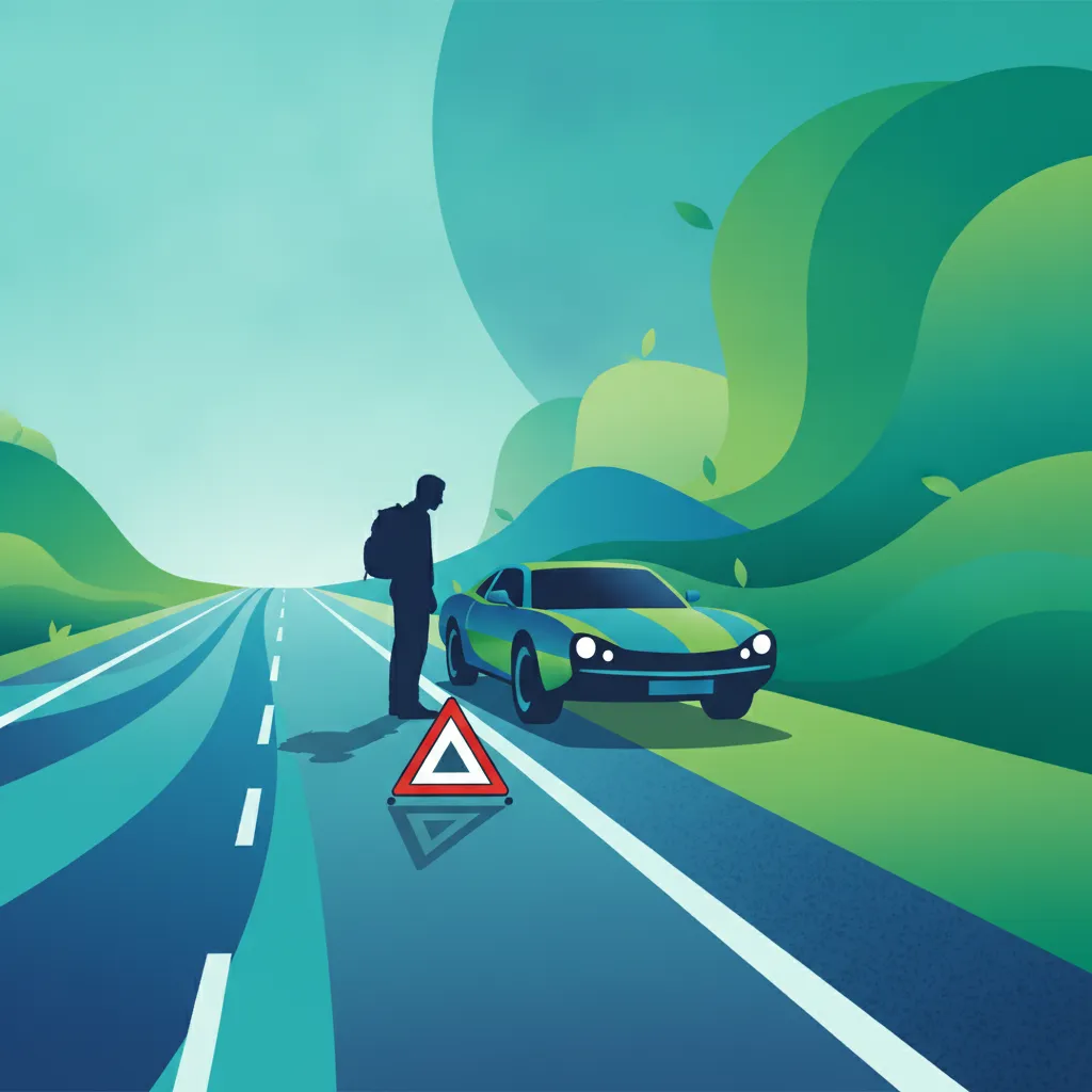 Lección de teoría de conducción Procedimientos de Respuesta Adecuados para Averías, Accidentes y Situaciones de Emergencia