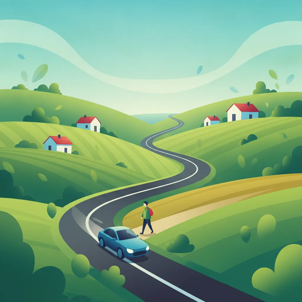 Merkmale von Landstraßen und Straßen der Klasse B Fahrtheoriestunde
