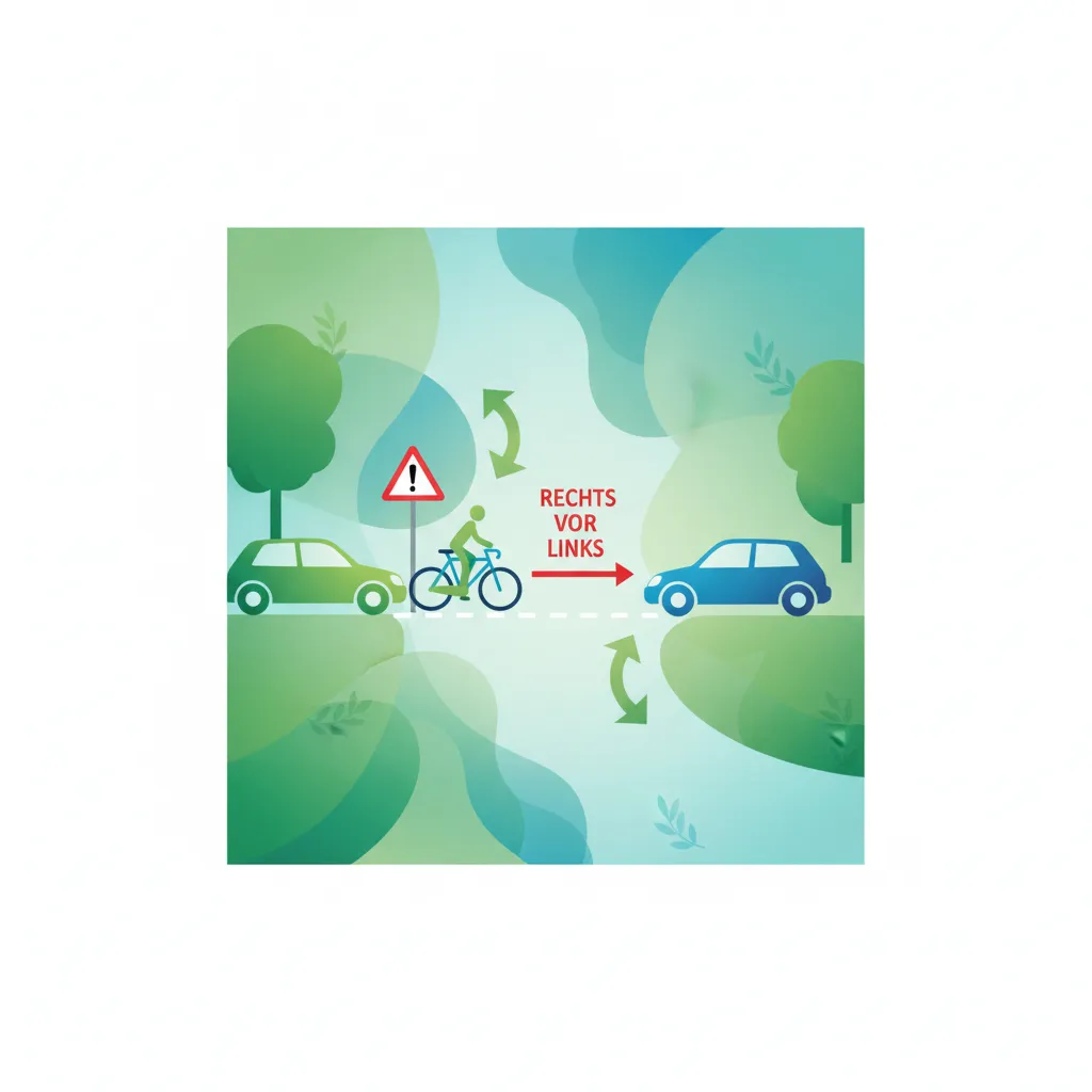 Vorfahrtsregeln an Kreuzungen Fahrtheoriestunde