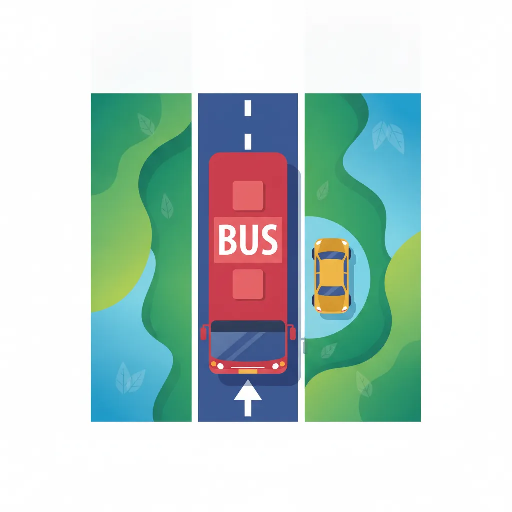 Busspuren und Vorfahrtsregeln Fahrtheoriestunde