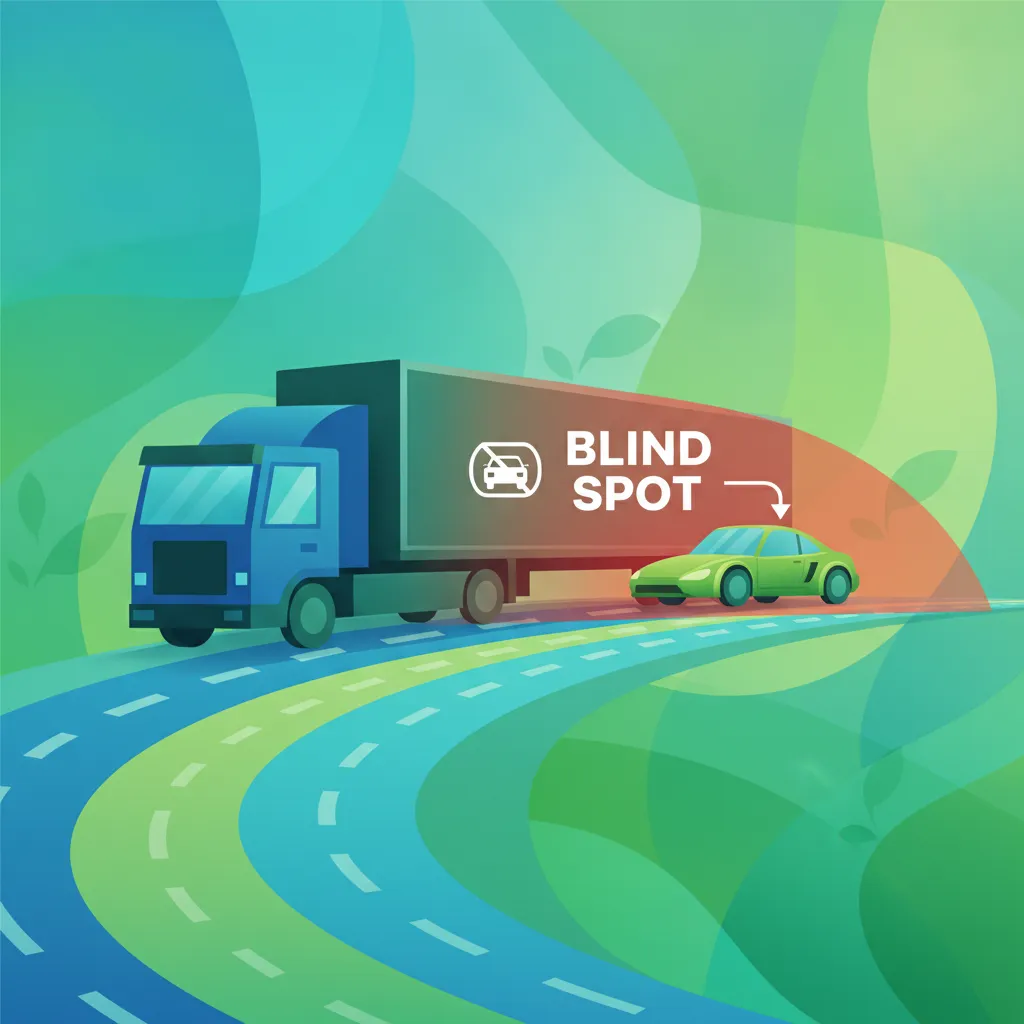 Totwinkelmanagement für LKW und Züge Fahrtheoriestunde