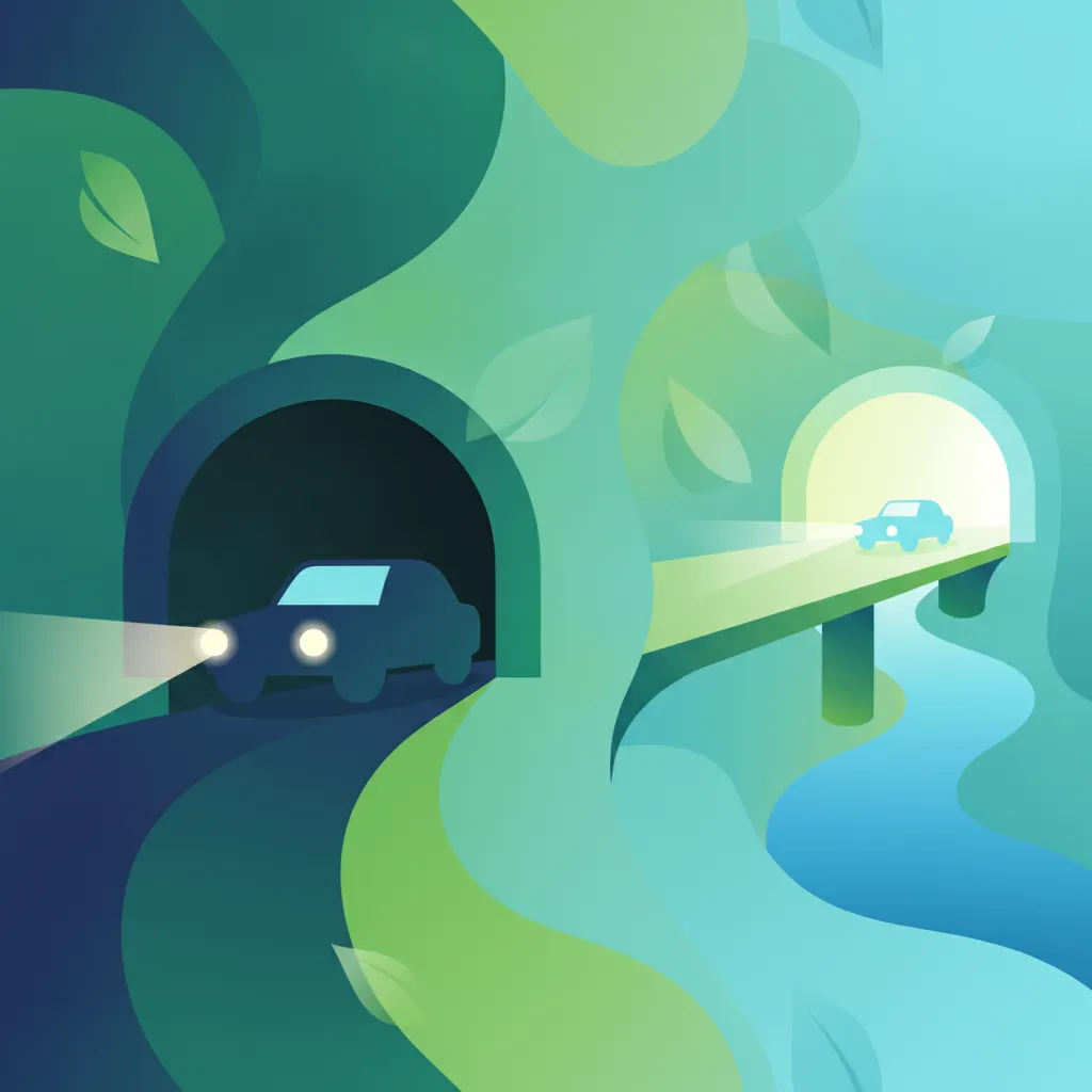 Durchfahrten durch Tunnel und über Brücken, Höhenkontrollen Fahrtheoriestunde