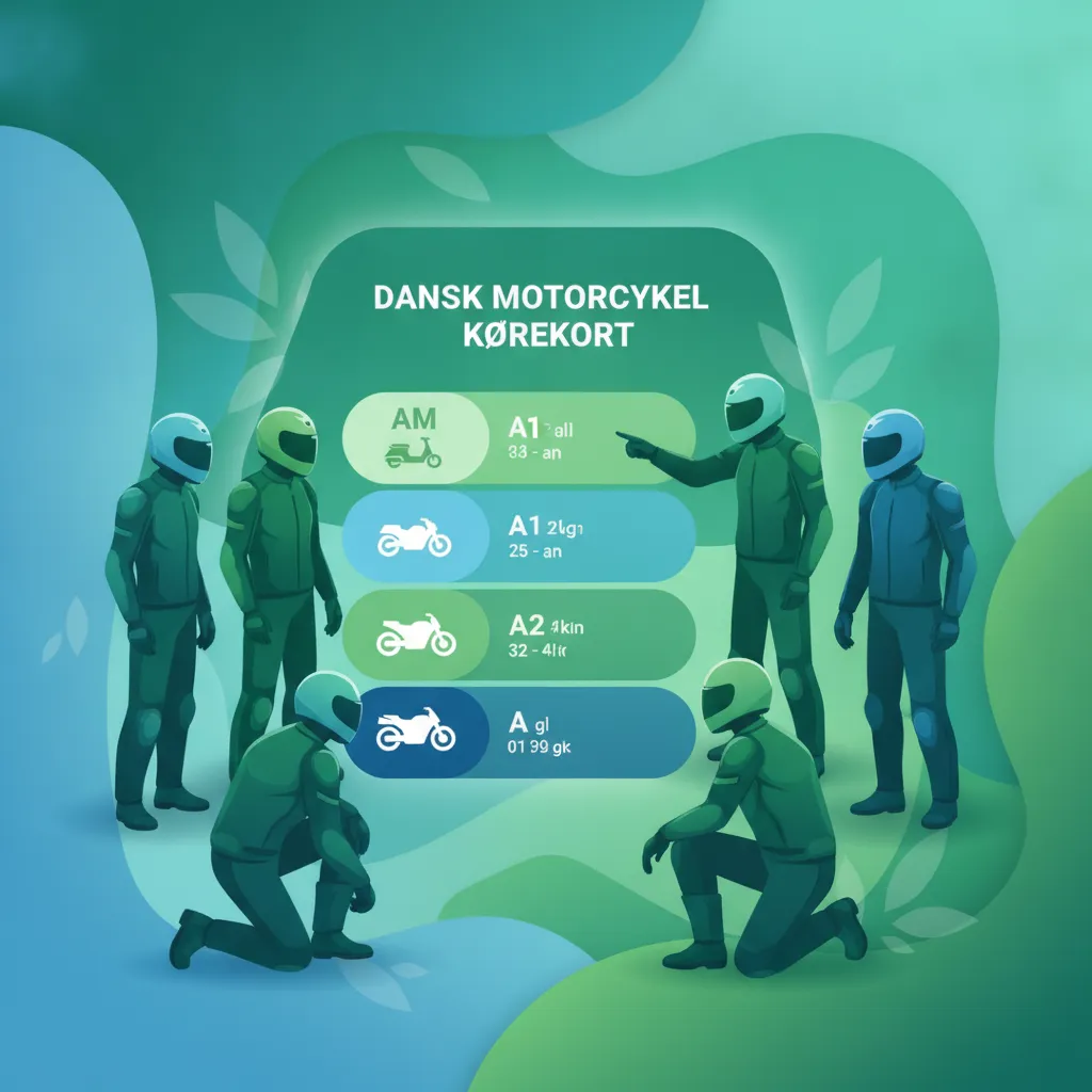 Image de la leçon Aperçu des permis de moto danois