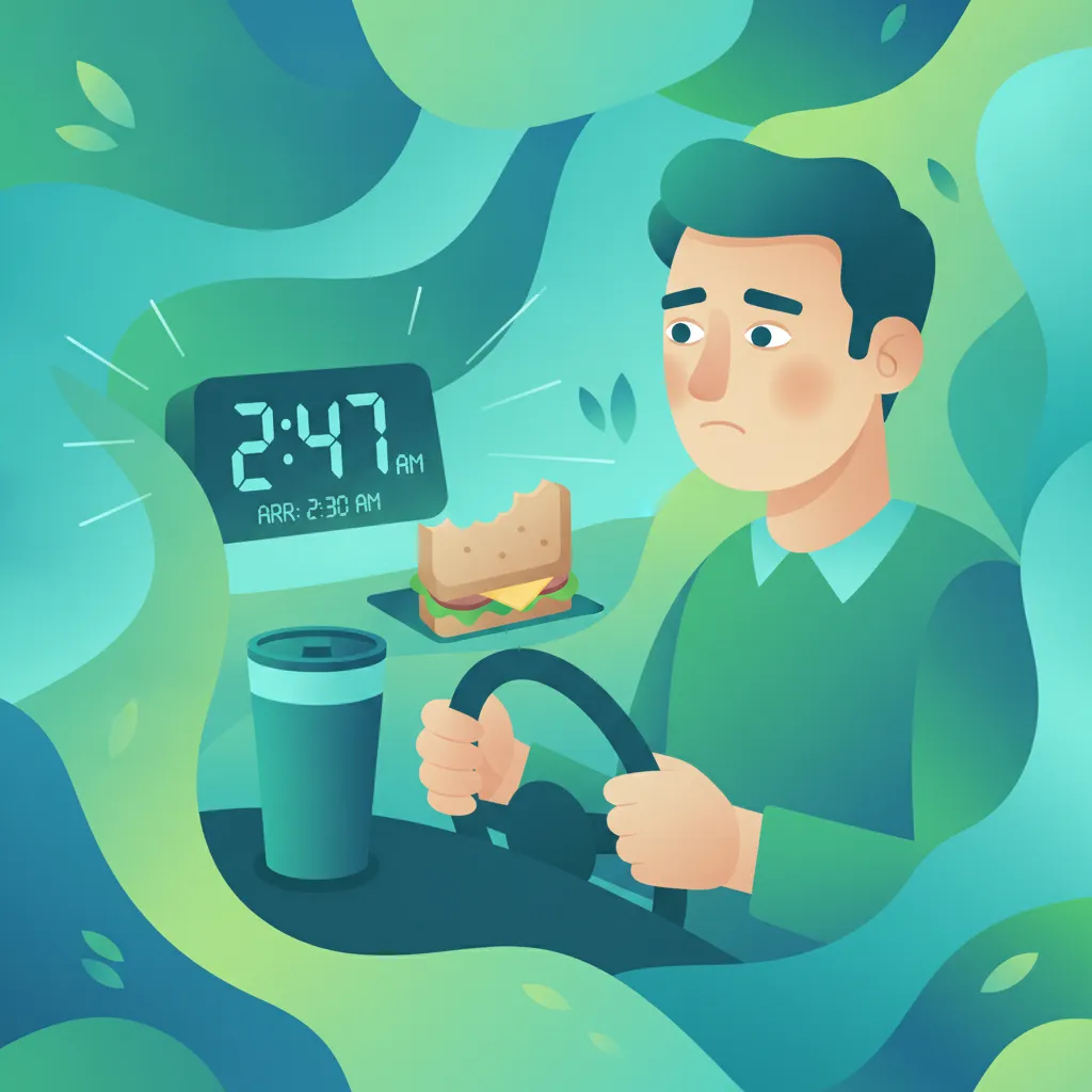 Cours de théorie du permis Gestion de la fatigue du conducteur et de la pression du calendrier