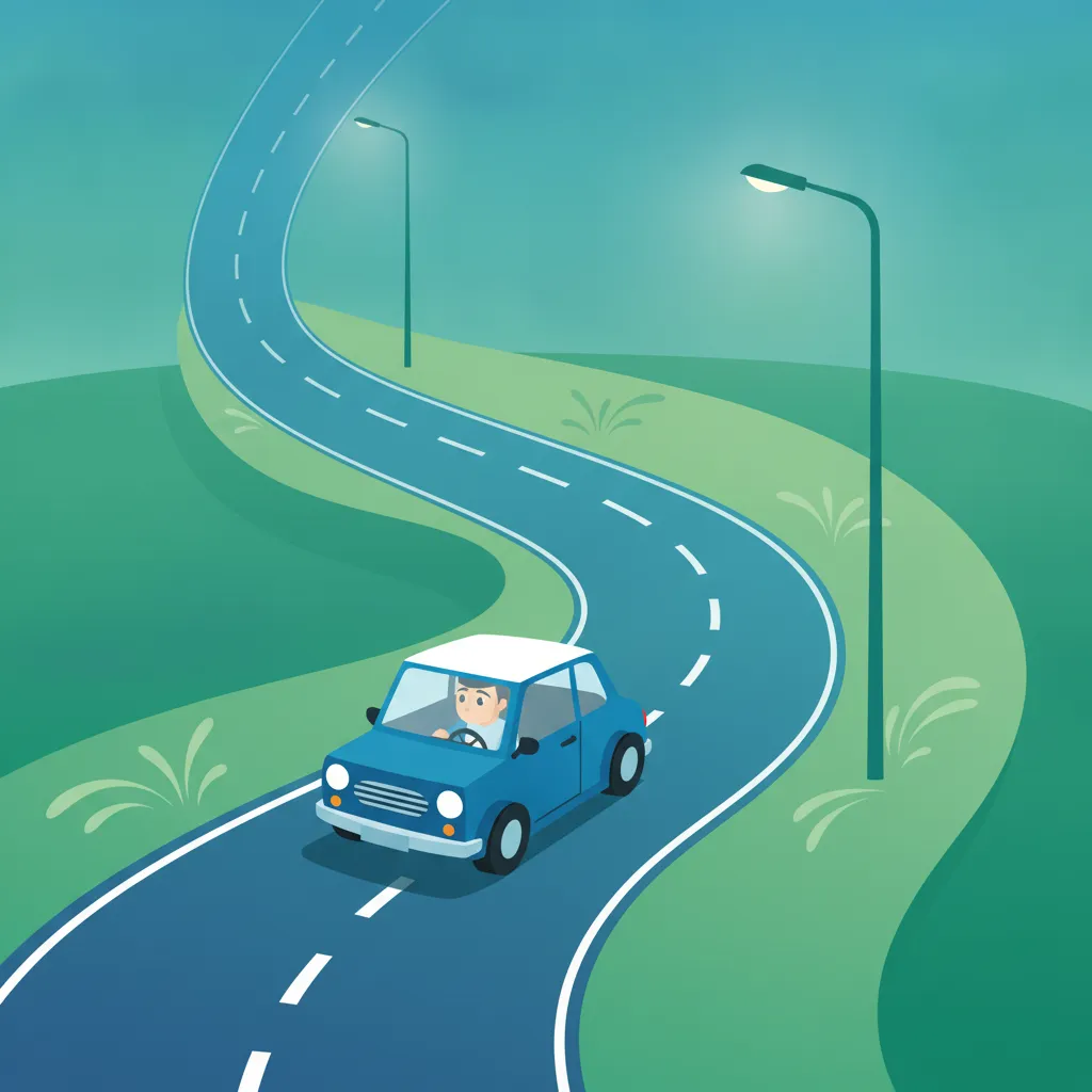 Turning, Overtaking, and U-Turns lesson image