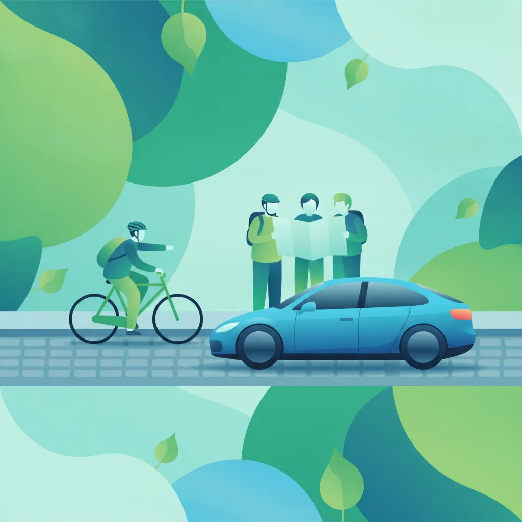 Cours de théorie du permis Gérer les interactions avec les cyclistes et les touristes