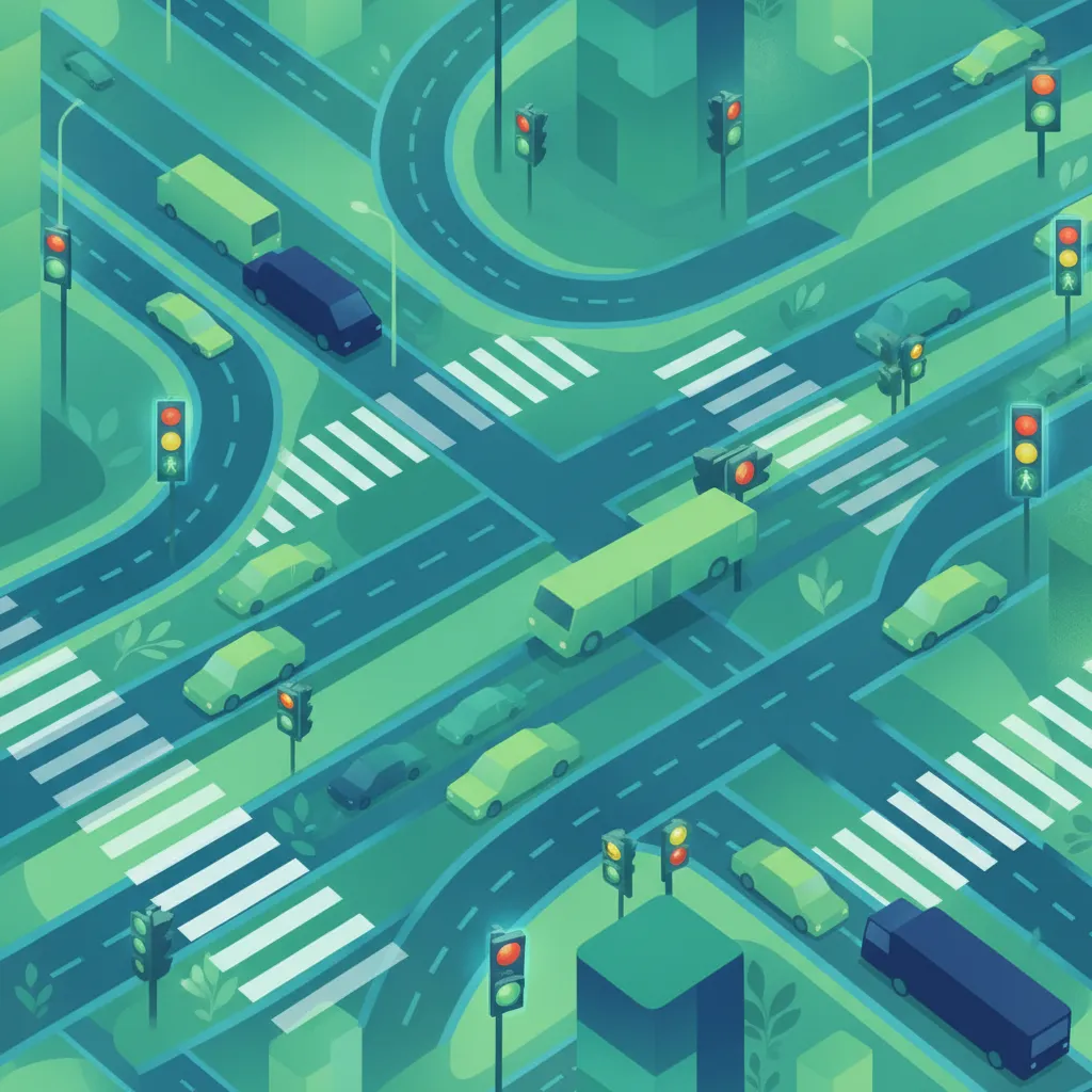 Trafiklys og signalering lektionsbillede
