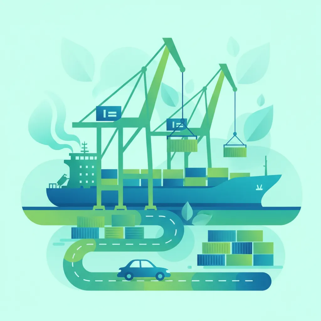 Navigation in Häfen und Industriegebieten Unterrichtsbild