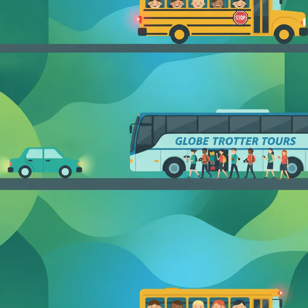 Cours de théorie du permis Considérations Spéciales pour le Transport Scolaire et les Arrêts Touristiques