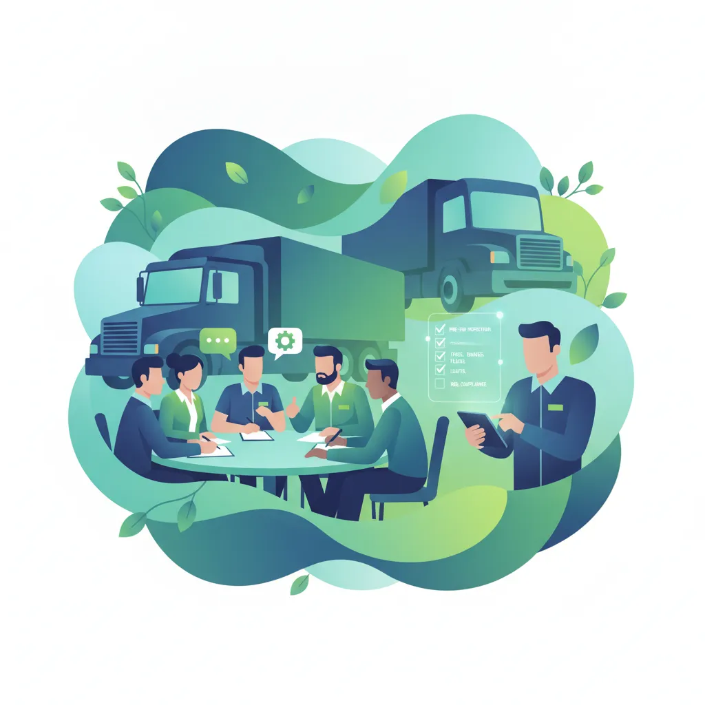 Professional Responsibilities of Heavy-Vehicle Drivers lesson image
