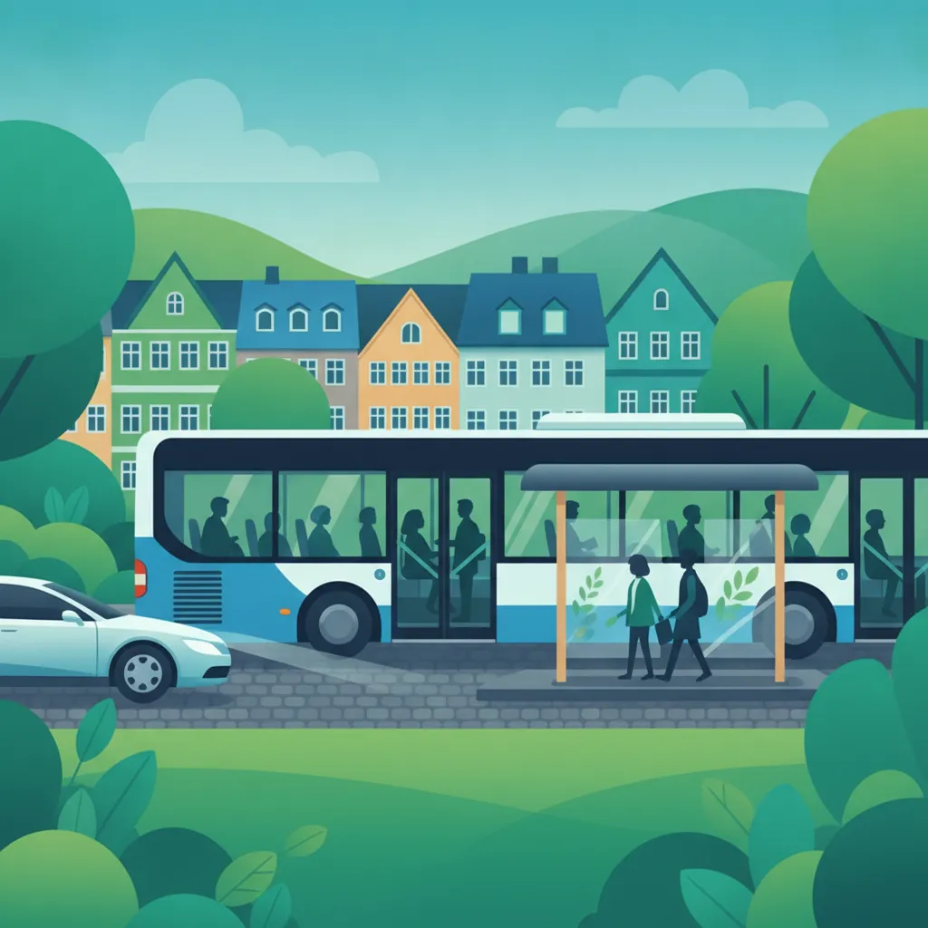 Cours de théorie du permis Approche et arrêt aux arrêts de bus